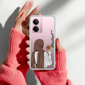 Personalized Hijab Girl Transparent Silicon Case V2 For Realme Narzo 70 Pro 5G