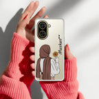 Personalized Hijab Girl Transparent Silicon Case V2 For Redmi/Xiaomi - ShopOnCliQ