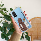 Personalized Hijab Girl Transparent Silicon Case V2 For Redmi Note 11