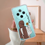 Personalized Hijab Girl Transparent Silicon Case V2 For Vivo V29 5G