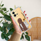 Personalized Hijab Girl Transparent Silicon Case V2 For Vivo V25