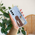 Personalized Hijab Girl Transparent Silicon Case V2 For Vivo T4 Lite 5G