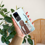 Personalized Hijab Girl Transparent Silicon Case V2 For Vivo V30 Pro 5G
