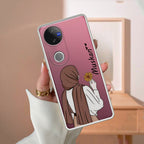 Personalized Hijab Girl Anti Yellow Case V2 For Vivo V50 5G