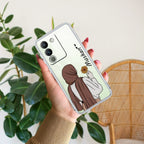 Personalized Hijab Girl Transparent Silicon Case V2 For Vivo - ShopOnCliQ