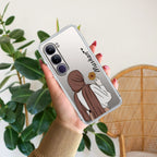 Personalized Hijab Girl Transparent Silicon Case V2 For Vivo - ShopOnCliQ