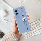 Personalized Initials Azure Silicon Case For OnePlus - ShopOnCliQ