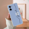 Personalized Initials Azure Anti Yellow Case For OnePlus Nord CE5 5G