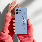 Personalized Initials Azure Anti Yellow Case For Oppo K13 5G