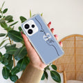 Personalized Initials Azure Anti Yellow Case For Oppo Reno 15 Pro Mini 5G