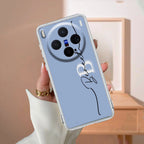 Personalized Initials Azure Silicon Case For Vivo - ShopOnCliQ