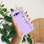 Personalized Initials Lavender Silicon Case For Google Pixel 10 Pro XL