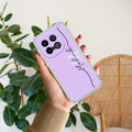 Personalized Initials Lavender Silicon Case For iQOO 13 5G