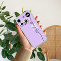 Personalized Initials Lavender Silicon Case For Nothing Phone 4A 5G
