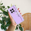 Personalized Initials Lavender Anti Yellow Case For OnePlus 13 5G