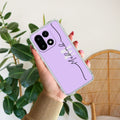 Personalized Initials Lavender Silicon Case For OnePlus 15 5G
