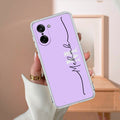 Personalized Initials Lavender Anti Yellow Case For OnePlus Nord CE5 5G