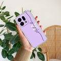 Personalized Initials Lavender Anti Yellow Case For Oppo Find X9 5G