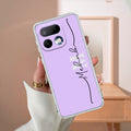 Personalized Initials Lavender Anti Yellow Case For Realme 16 Pro 5G