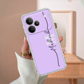 Personalized Initials Lavender Anti Yellow Case For Realme P4 5G
