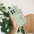 Personalized Initials Mint Green Anti Yellow Case For OnePlus 11R 5G