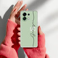 Personalized Initials Mint Green Anti Yellow Case For OPPO K13 Turbo 5G