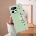 Personalized Initials Mint Green Anti Yellow Case For Realme 16 Pro 5G