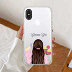 Personalized Pink Blossom Girl Anti Yelllow Case For Realme Narzo 80x 5G