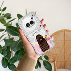 Personalized Pink Blossom Girl Anti Yellow Case For Nothing Phone 2a 5G