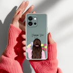 Personalized Pink Blossom Girl Anti Yellow Case For OnePlus 13s 5G