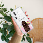 Personalized Pink Blossom Girl Anti Yellow Case For Oppo Reno 11 Pro 5G