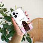 Personalized Pink Blossom Girl Anti Yellow Case For Oppo Reno 15 Pro Mini 5G