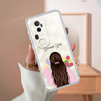 Personalized Pink Blossom Girl Anti Yellow Case For Vivo T4 Ultra 5G