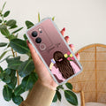 Personalized Pink Blossom Girl Anti Yellow Case For Vivo V29 Pro 5G