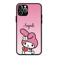 Pink Bunny Glass Case Cover For iPhone 11 Pro Max