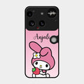 Pink Bunny Glass Case Cover For Nothing Phone 3 5G