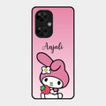 Pink Bunny Glass Case Cover For Oneplus Nord Ce 3 Lite 5G