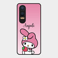 Pink Bunny Glass Case Cover For Oneplus Nord Ce 4 Lite 5G