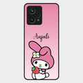Pink Bunny Glass Case Cover For Realme 9 Pro Plus 5G