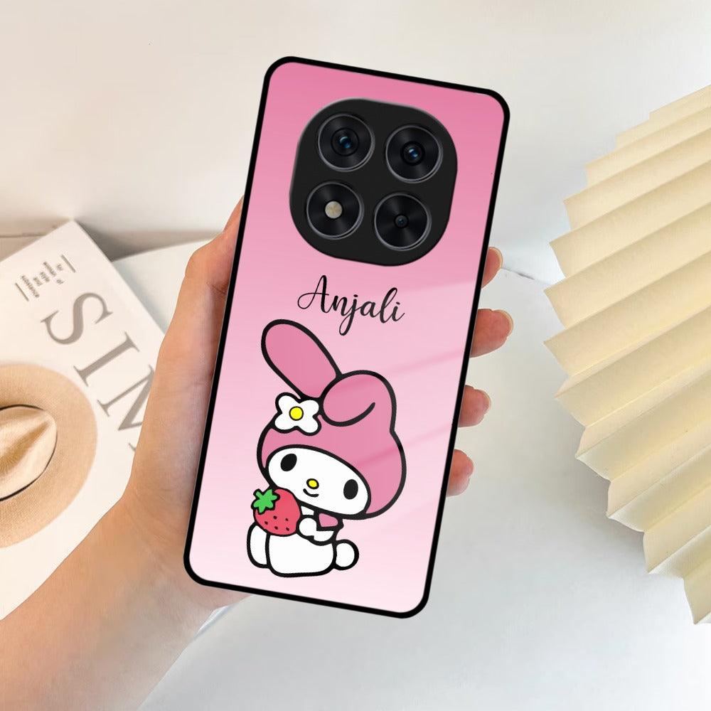 Styles Girl Customize Name Glass Case For Poco