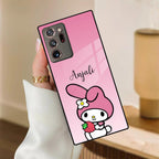 Pink Bunny Glass Case Cover For Samsung - ShopOnCliQ