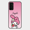 Pink Bunny Glass Case Cover For Samsung Galaxy A15 5G