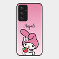 Pink Bunny Glass Case Cover For Samsung Galaxy A54 5G
