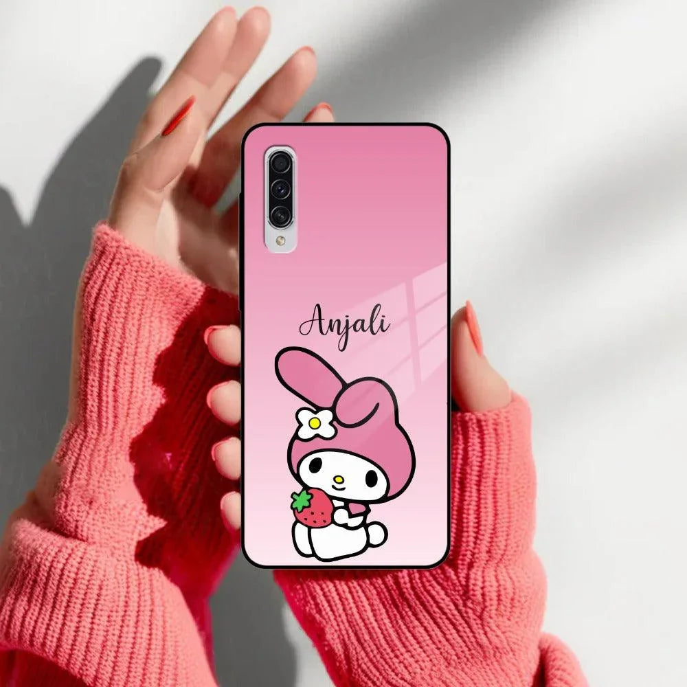 Pink Bunny Glass Case Cover For Samsung - ShopOnCliQ