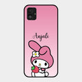 Pink Bunny Glass Case Cover For Samsung Galaxy F14 5G