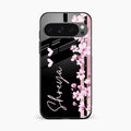 Pink Floral Customize Glass Case Cover For Google Pixel 10 Pro XL