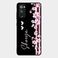 Pink Floral Customize Glass Case Cover For Samsung Galaxy S20 Fe 5G