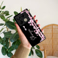 Pink Floral Customize Metal Case Cover For Infinix - ShopOnCliQ