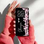Pink Floral Customize Metal Case Cover For Oneplus - ShopOnCliQ