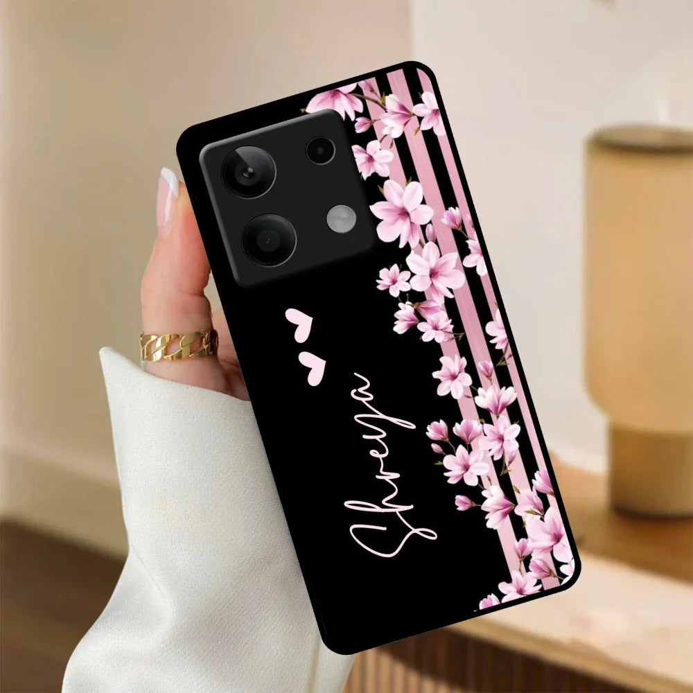 Pink Floral Customize Metal Case Cover For Redmi/Xiaomi - ShopOnCliQ